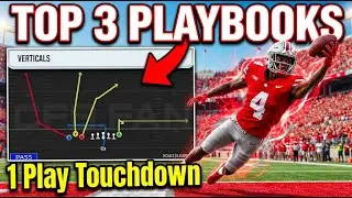 The Top 3 Offensive Playbooks You NEED in College Football 26! 🔥