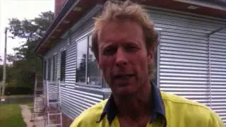 Greeny Flat - Home Energy Retrofit - Episode 11 - How to Make a Solar Air Heating Wall