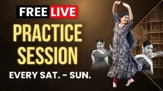 Free Live Kathak Practice Session | Today 7 PM