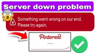 Pinterest login problem something went wrong | Pinterest app login problem something wrong how fix