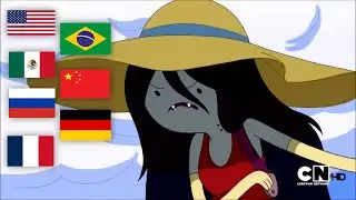 I'm just your problem (Marceline) in 7 languages