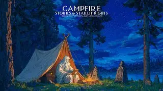 Campfire Stories & Starlit Nights | Medieval Music for Peaceful Sleep & Dream Journeys