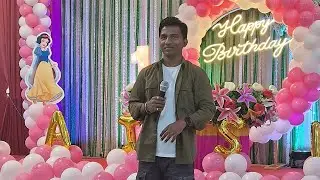 Birthday party anchoring 
