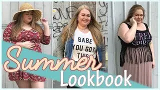 Plus Size Women Fashion Summer LookBook Try On Clothing Haul 2017 + Dresses!
