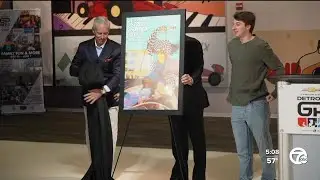 Poster, murals unveiled for 2025 Detroit Grand Prix