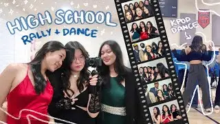 HIGH SCHOOL VLOG | kpop performance, winter rally, dance grwm ❄️🕺
