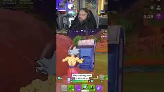 Unc crashing out over a kids game 😭 #funnystreamclips #fortnite #fortntieclips #fortnitefunnyclips