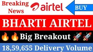 Chance to Earn upto 10 to 15% | Bharti Airtel Share Price and Target 🎯