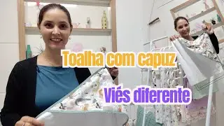 Como fazer Toalha fralda com capuz f&aacute;cil
