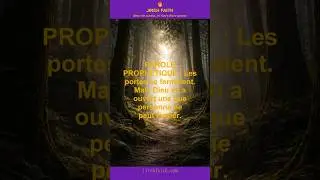 PAROLE PROPH&Eacute;TIQUE &middot; Une porte ouverte 🚪 | Personne ne peut la fermer