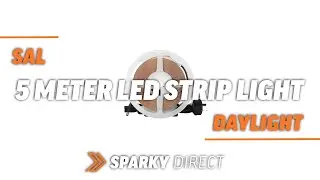 SAL FLBP24V5M-DL | Flexi Streamline Strip Light 24V | 6000K Daylight