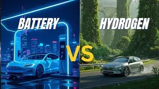 Hydrogen Cars vs Electric Cars  | The Future of Clean Transport Explained!#futurecars 