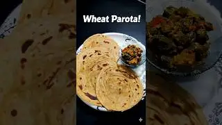 whole wheat parota 😋.#shorts#youtubeshorts #viral #cooking #trending #food #easyrecipe #foodie #amsr