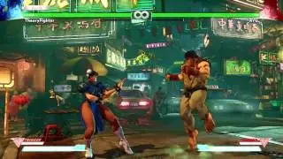 SFV (1.05) Combos - Chun Situational Damage