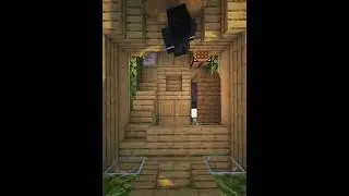 #Minecraft | #Build A Survival Starter House #Tutorial | #shorts