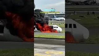 A plane crash scenario | Crash Rescue Exercise (CREX) 2025 #ytshorts #NAIA #aviation #exercise #fyp