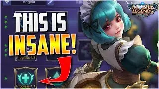 BEST TALENT & BATTLE SPELL ON ANGELA! Mobile Legends Angela Ranked Gameplay