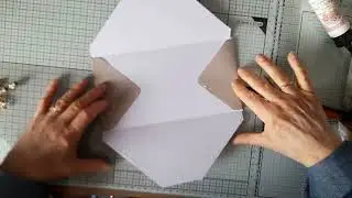 Let's make a DL envelope using the WRMK envelope punch board