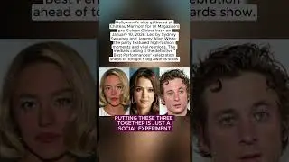 Sydney Sweeney, Jessica Alba, Jeremy Allen White Lead W Magazine Globes Party