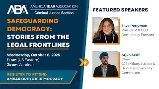 Safeguarding Democracy: Stories from the Legal Frontlines