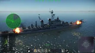 USS Mitscher RoF test