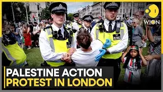 UK: London Police Arrest 425 People For Backing Palestine Action Group | WION