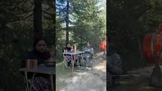 Khoobsurat jungle mei Healthy Breakfast #breakfast #healthybreakfast #cooking #camping #shorts