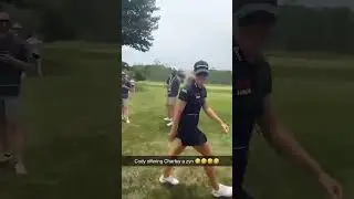 Charley Hull did NOT want the zyn 😂 #hackdaddies #golf #lpga #charleyhull #usopen #womensgolf #zyn