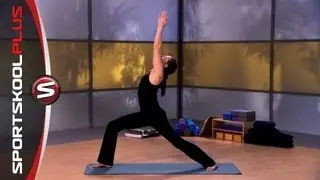 How to do a Warrior 1 Yoga Pose with Nancy Goodstein