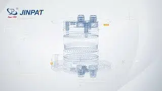 3D Display of JINPAT High Frequency Rotary Joint