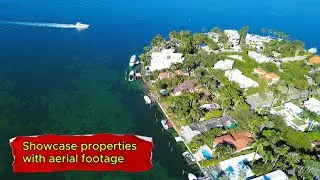 Drone property video. Showcase listings from above.