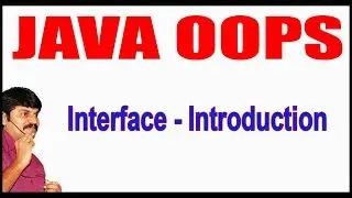 Java Tutorials || Java OOPS  ||  Interface   Introduction || by Durga sir