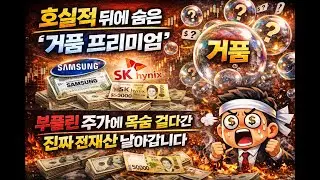 삼성전자,SK하이닉스, 호실적 뒤에 숨은 '거품 프리미엄'