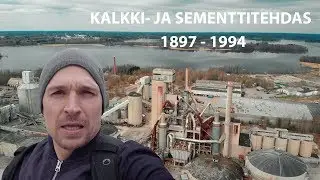 Seikkailu hylätyssä Kalkki- ja sementtitehtaassa Urbex VLOGI | Antti Soininen