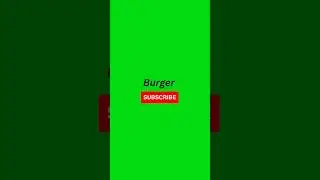 burger green screen cartoon video download !! #greenscreen #cartoongreenscreen #green #yt #viral