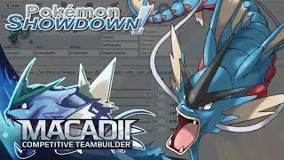 Mega Gyarados Pokemon Showdown OU Team Building w. macadii (Smogon ORAS OU Team)