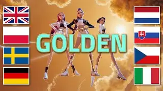 🌟 HUNTR/X &ndash; &ldquo;Golden&rdquo; | Multilingual Version (8 Languages) 🌟