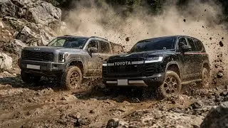 Toyota Land Cruiser 300 vs Kia Tasman | Off-Road Madness 😱