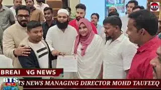 AIMIM MLA Majid Hussain Ki Nigrani Mai Jari Blood Donation Camp Badi Kamiyab Raha , 