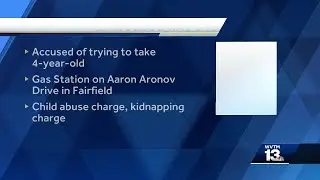 Mom stops attempted kidnapping of 4-year-old at Fairfield gas station