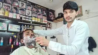 दाढ़ी बनाने का बहुत सरल तरीका | Saving Clean Tips | How To Use Men's Saving Clean | Tution #kalusen 