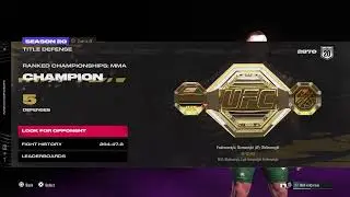 THE #1 RANKED UFC 5 PLAYER IN NORTH AMERICA LIVE!