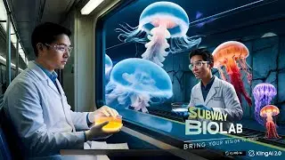 Kling AI Just Brought This Subway Biolab Creature to Life-Prepare to Be Amazed!