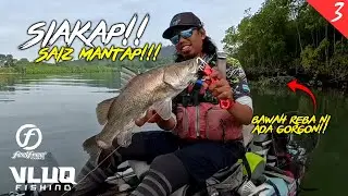 Siakap Saiz MANTAP!! Mudahnya memancing Siakap!! - Day 5 | Trip 7 HARI -  #VLUQ541
