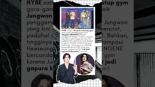 Jungwon ENHYPEN Bikin Kaget! Fans Minta HYBE Tutup Gym #jungwon #enhypen #kpop #idol #shorts