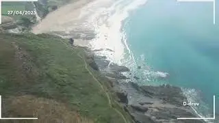 Mon premier vol de drone. Je vous emm&egrave;ne au cap du rozel dans le cotentin