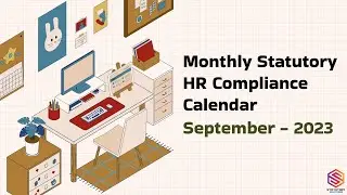 Important HR Monthly Statutory Compliance Sep 2023 | @StatutorySolution