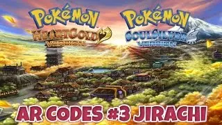 Pokemon Heartgold & Soulsilver AR Codes #3-  Summer 2010 Jirachi