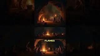 The discovery of Fire in Prehistoric Human Life