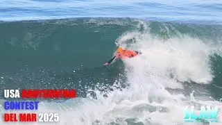 Hollow Drainers at USA Bodysurfing Del Mar Contest - 4K - 10-12-2025